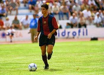 Arteta was a part of La Masia but could not break into Barcelona's senior team